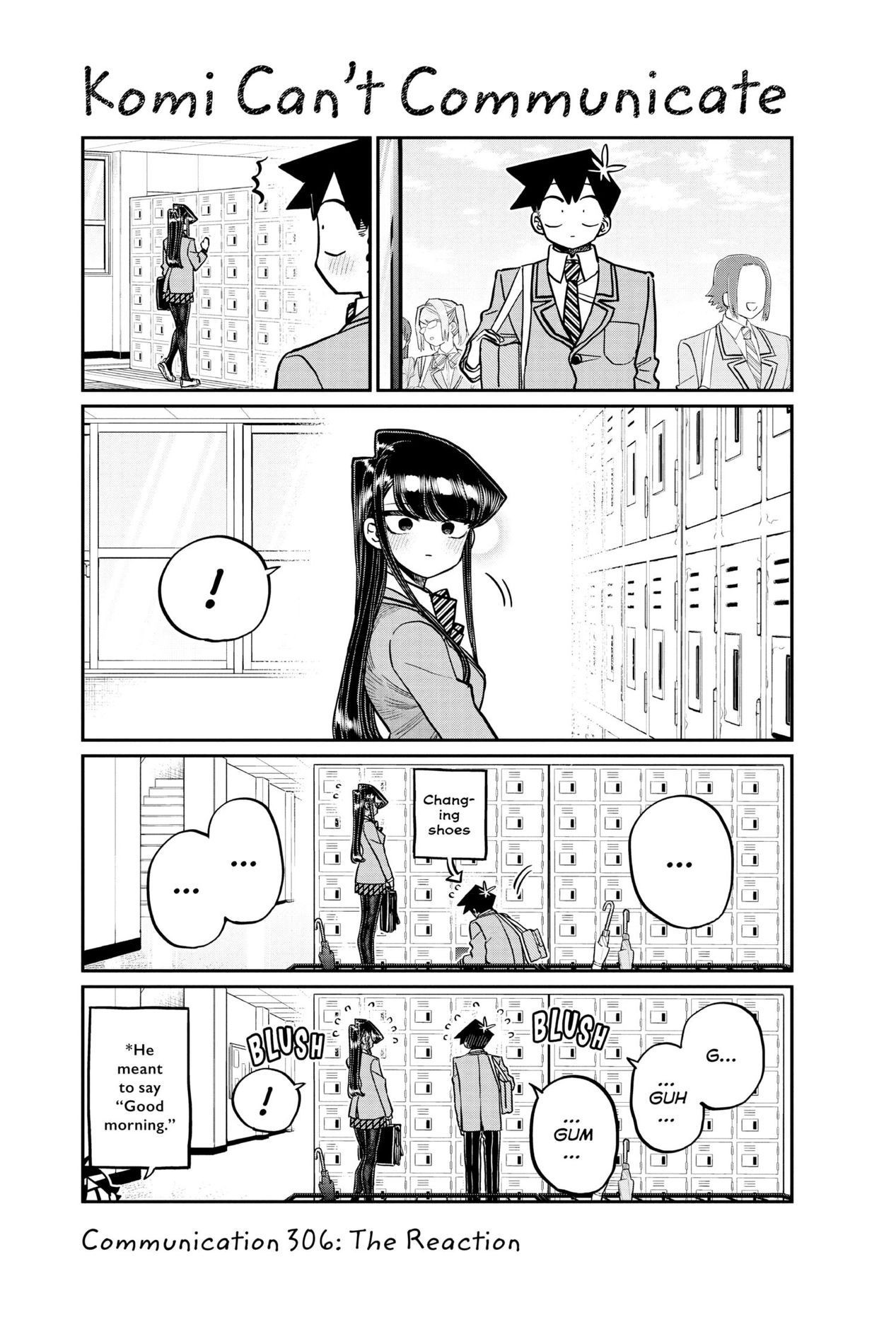 Komi Can’t Communicate, Chapter 306 image 01